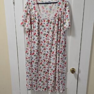 Floral Print Nightgown 013